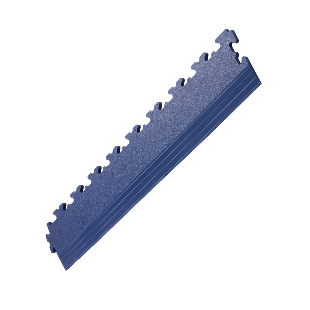 Interlocking Floor Tile Ramp Blue